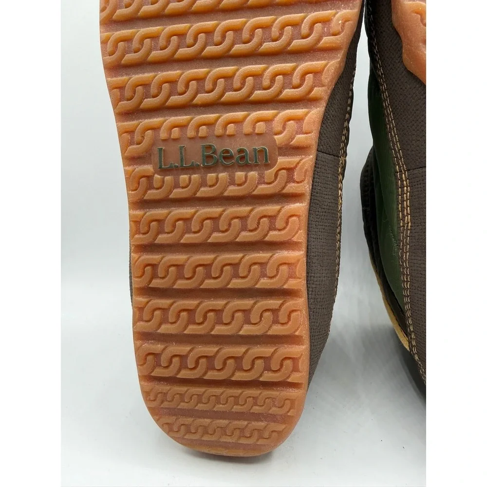 L.L.Bean Men's‎ Mountain Classic Quilted Ankle Boots II Adobe/Deep Olive 10 M